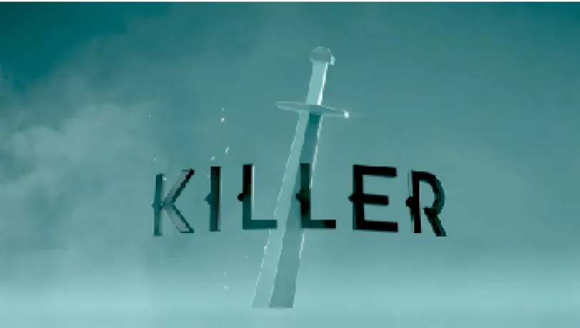 Key art for the FLYBY Darts game mode Killer
