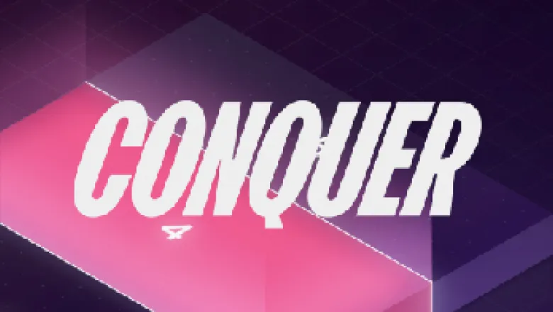 Key art for the SHUFL Tech game mode Conquer